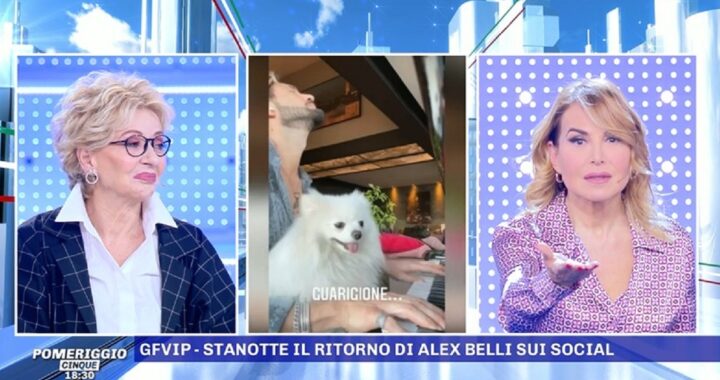 Alex Belli criticato nel salotto di Barbara D'Urso