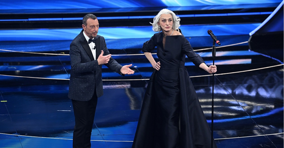 Drusilla Foer in Sanremo 2022