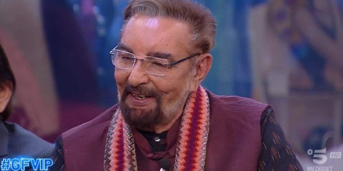 GF Vip: la rivelazione di Kabir Bedi