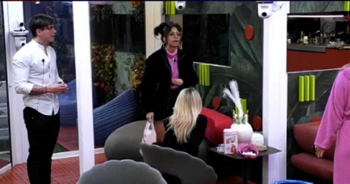 GF Vip: Lulù Selassiè asfalta Alessandro e Sophie