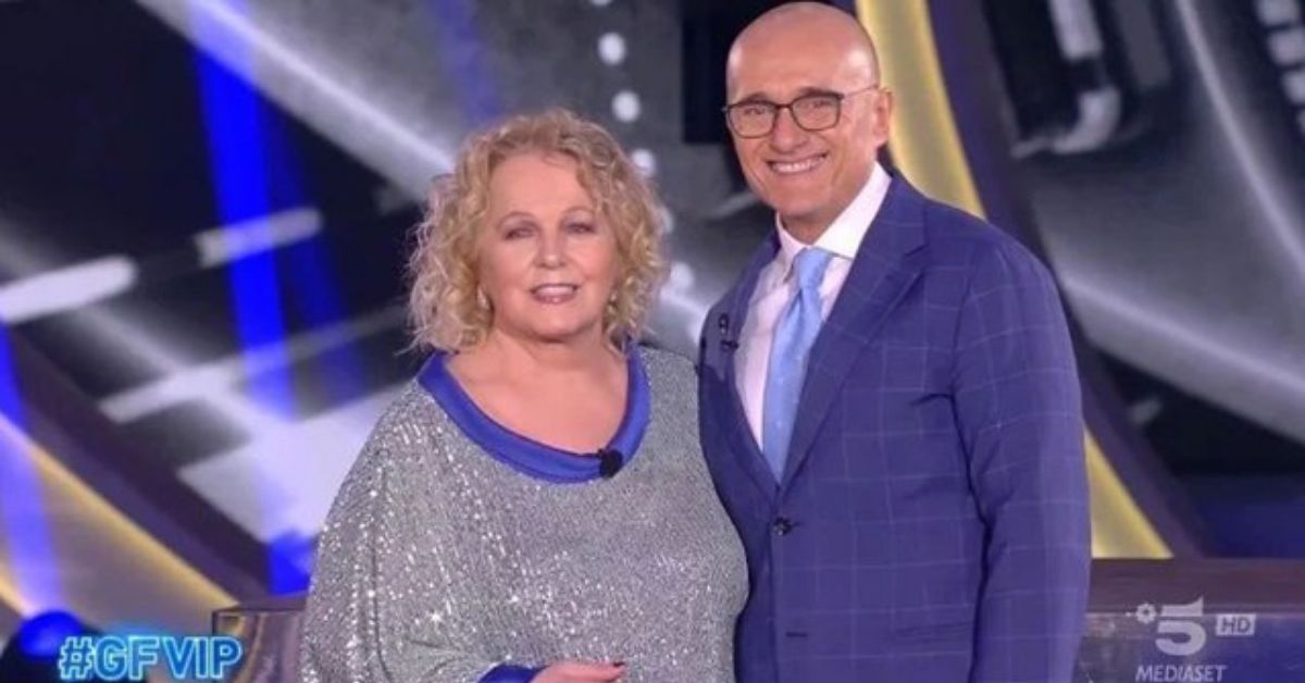 Katia Ricciarelli e Alfonso Signorini