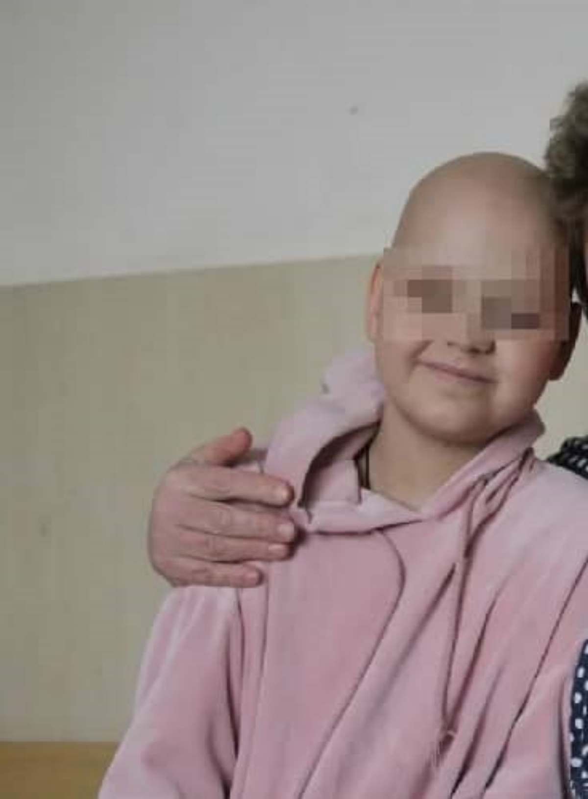 Alla la 12enne ucraina con la leucemia 