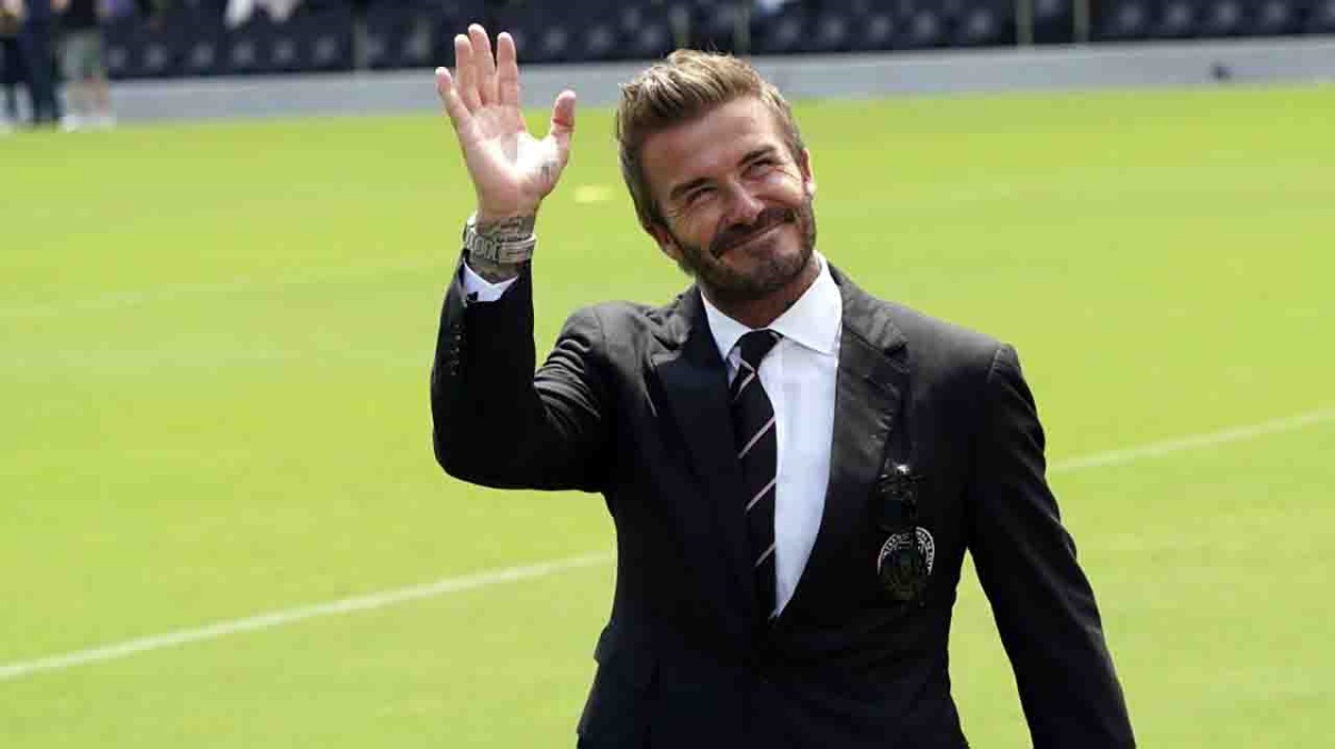 Il gesto di David Beckham per l'Ucraina