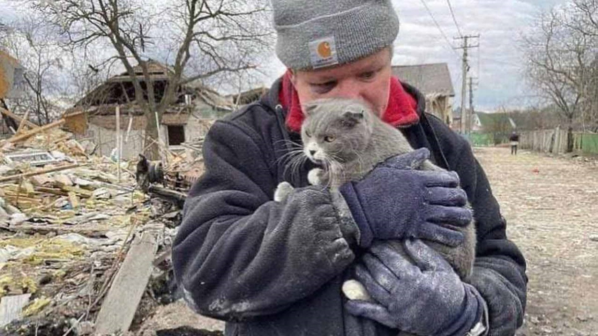 Igor Mozhayev house rubble