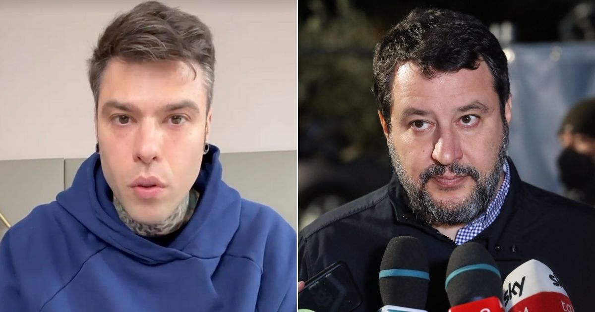 La solidarietà di Matteo Salvini per Fedez