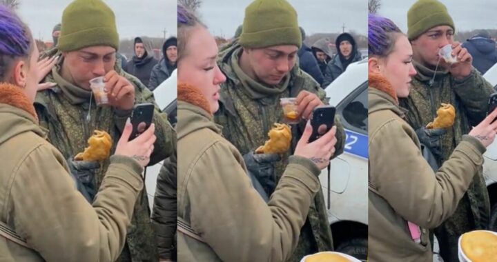 Soldato russo si arrende in Ucraina