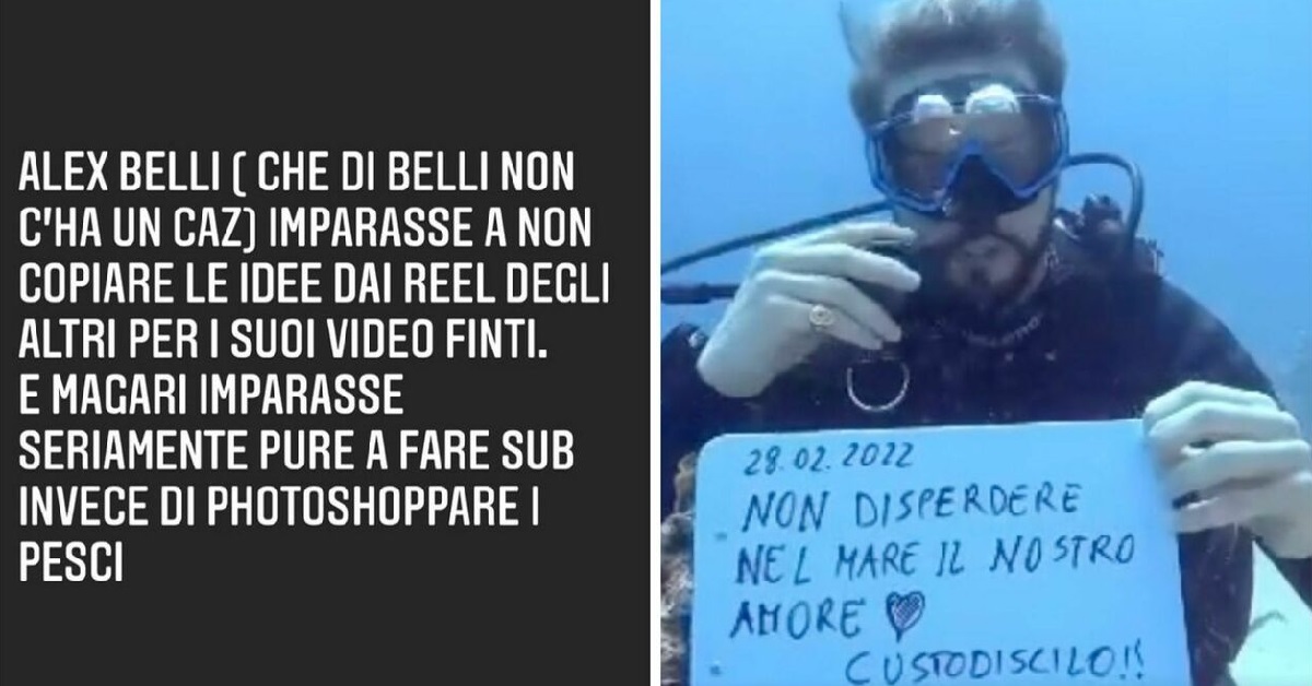 Alex Belli al centro delle polemiche per la dedica a Delia