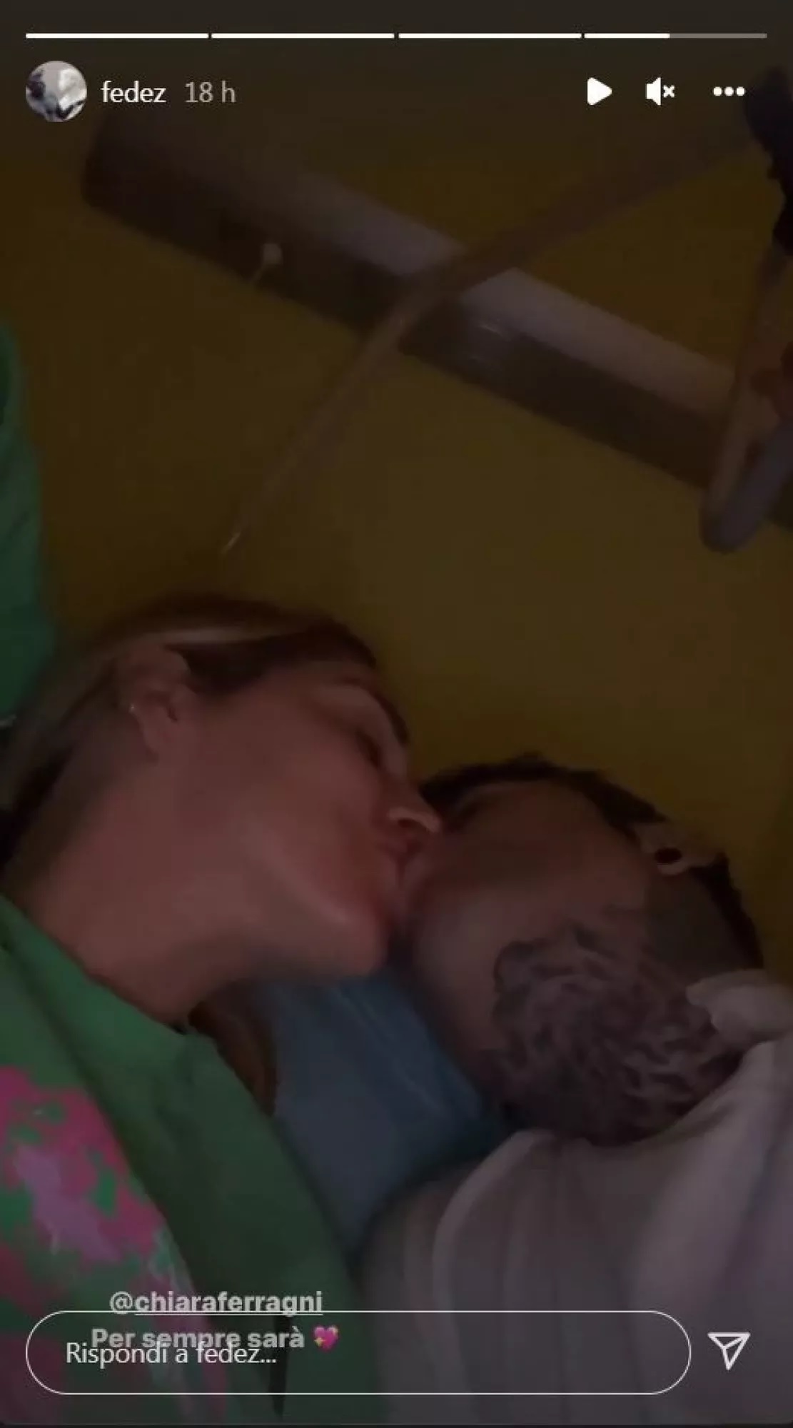 Fedez in ospedale con Chiara Ferragni