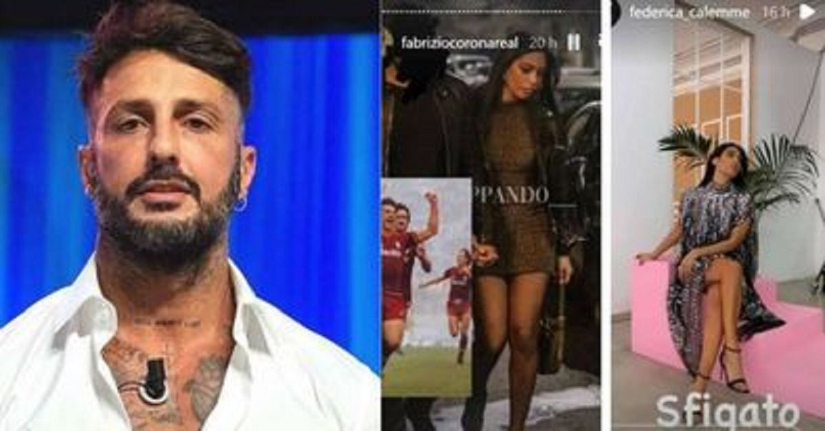 Fabrizio Corona insulta Federica Calemme