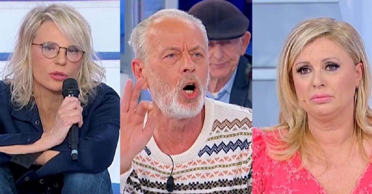 UeD, Franco attacca lo studio. Maria De Filippi gli da ragione