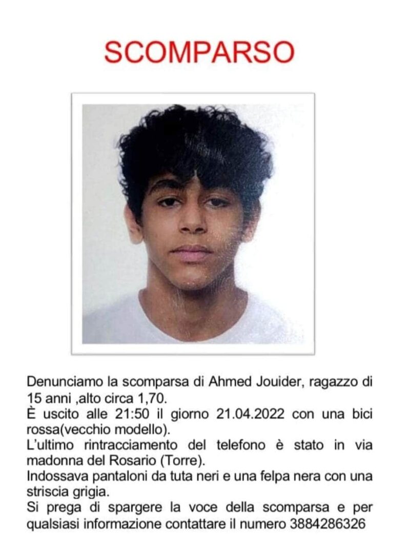Ragazzo a Padova, gli ultimi messaggi Bigodino