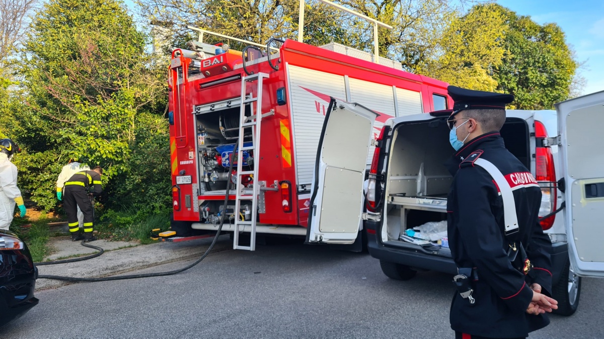 Coppia di anziani trovati morti a Campoformido