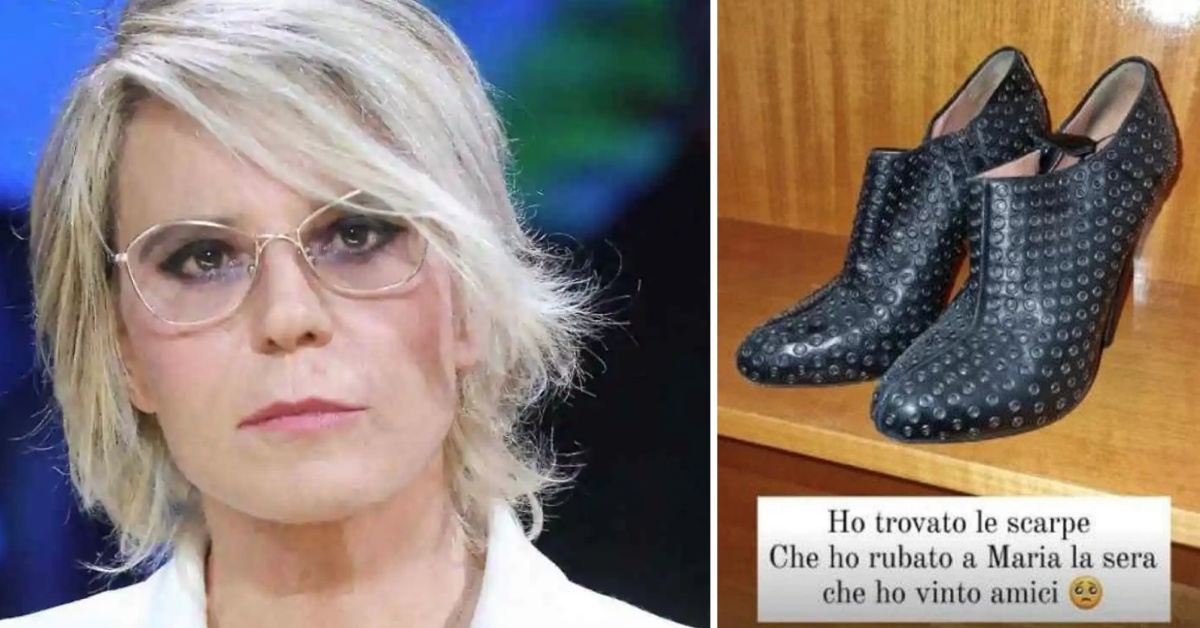 La nota cantante posta una foto con un paio di scarpe e spiazza tutti ammettendo: “le ho rubate a Maria quando ho vinto Amici”