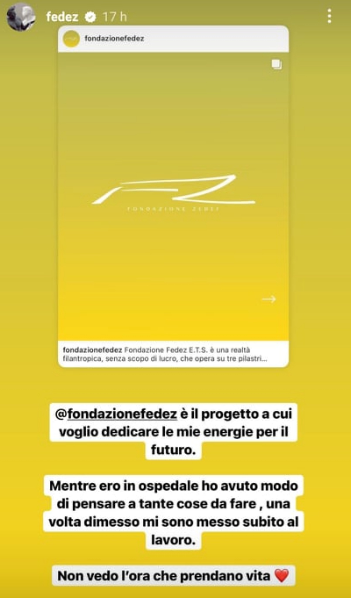 Il nuovo progetto di Fedez 