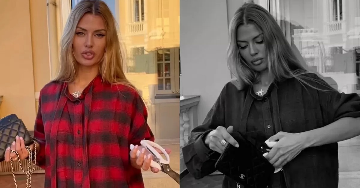 Russia: le influencer distruggono le borse di Chanel come simbolo di protesta