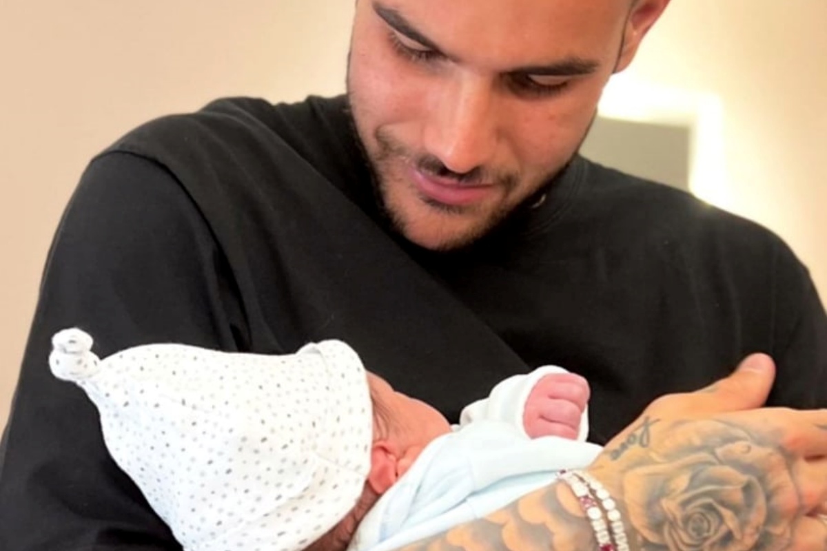 Theo Hernandez's first child was born