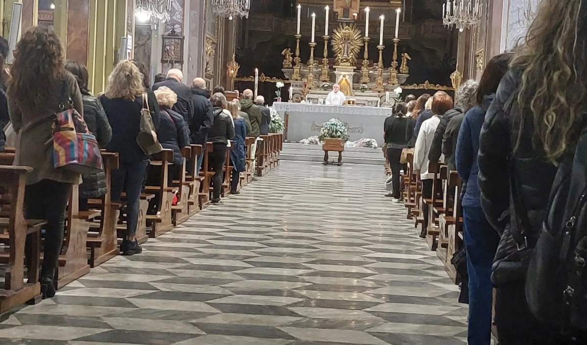 Il funerale di Alice Scagni 