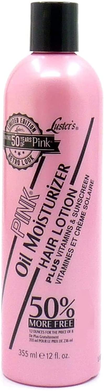 Luster's Rosa Olio idratante capelli solare, Protezione Rosa, Bonus Size, 12 Oz