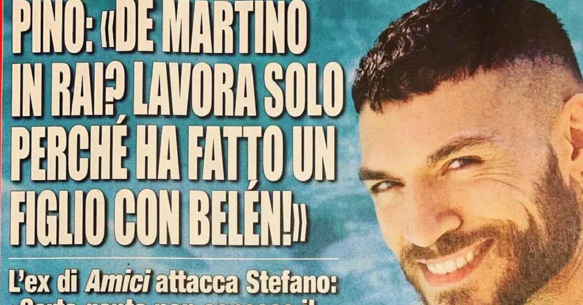 Stefano De Martino attaccato 