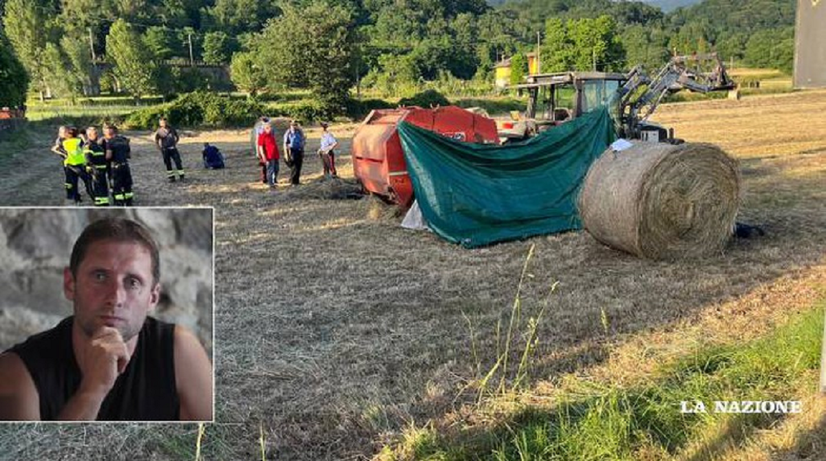 Vicesindaco di Filattiera morto incastrato nella pressa del fieno: addio a Massimiliano Zani