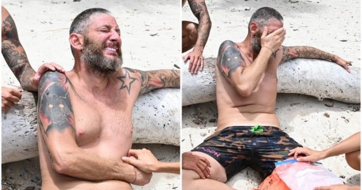 L’Isola dei Famosi: grave incidente per Edoardo Tavassi, subito dopo la prova