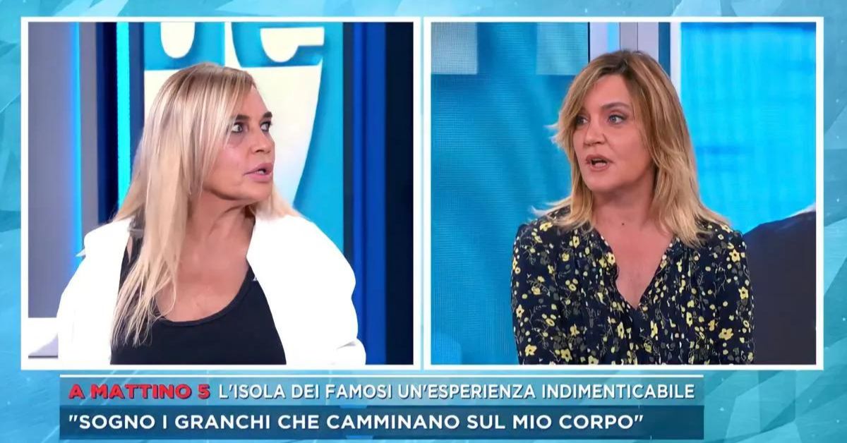 Lory Del Santo viene chiamata badante e lei si infuria: “Lo dici a tua sorella”