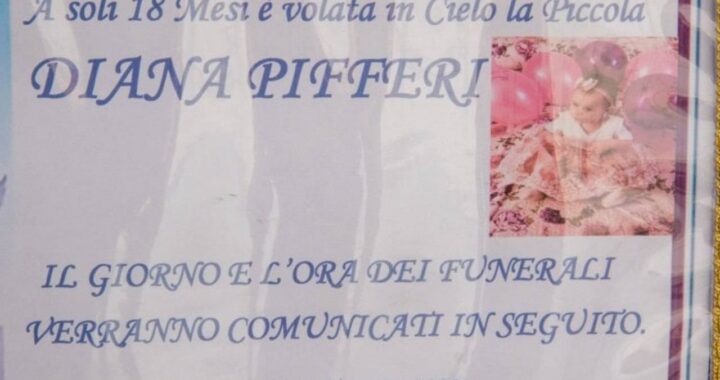 Manifesto funebre Diana Pifferi