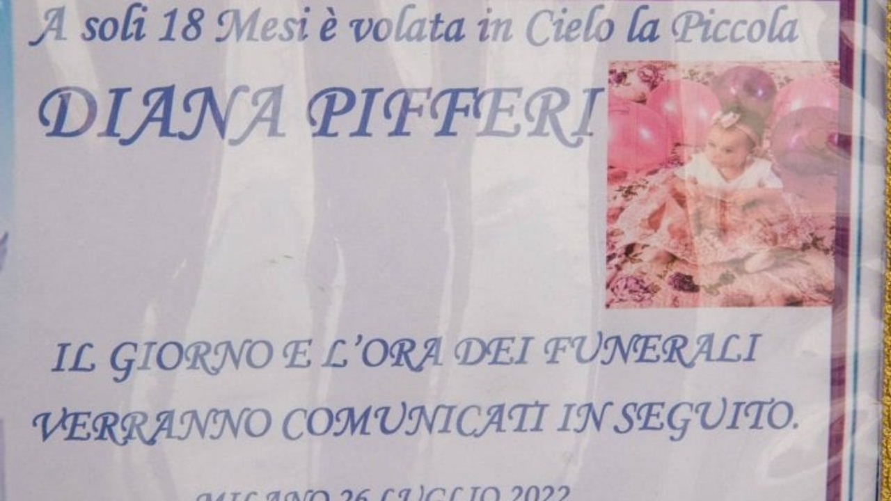 Manifesto funebre Diana Pifferi