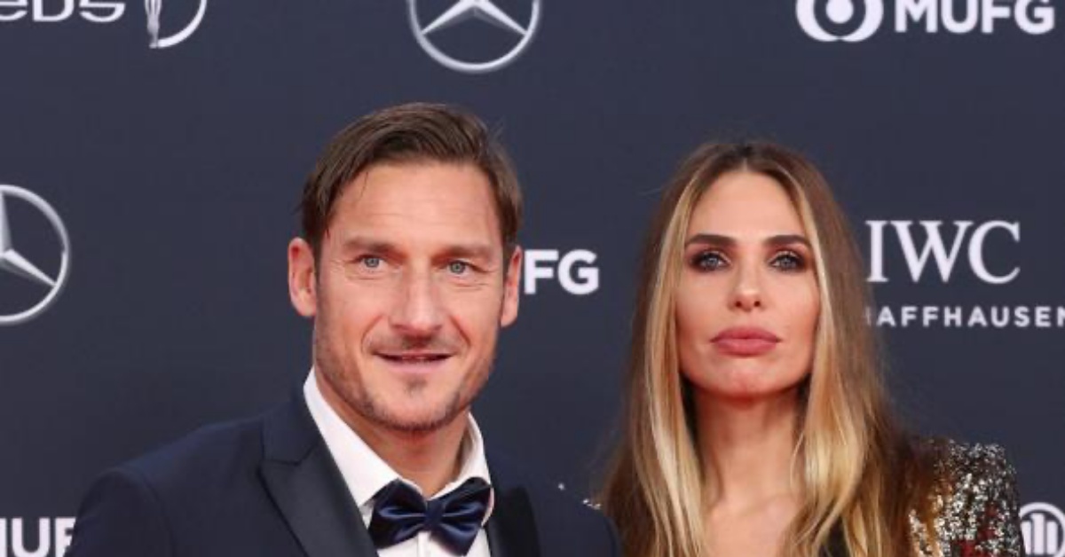 Francesco Totti e ilari blasé