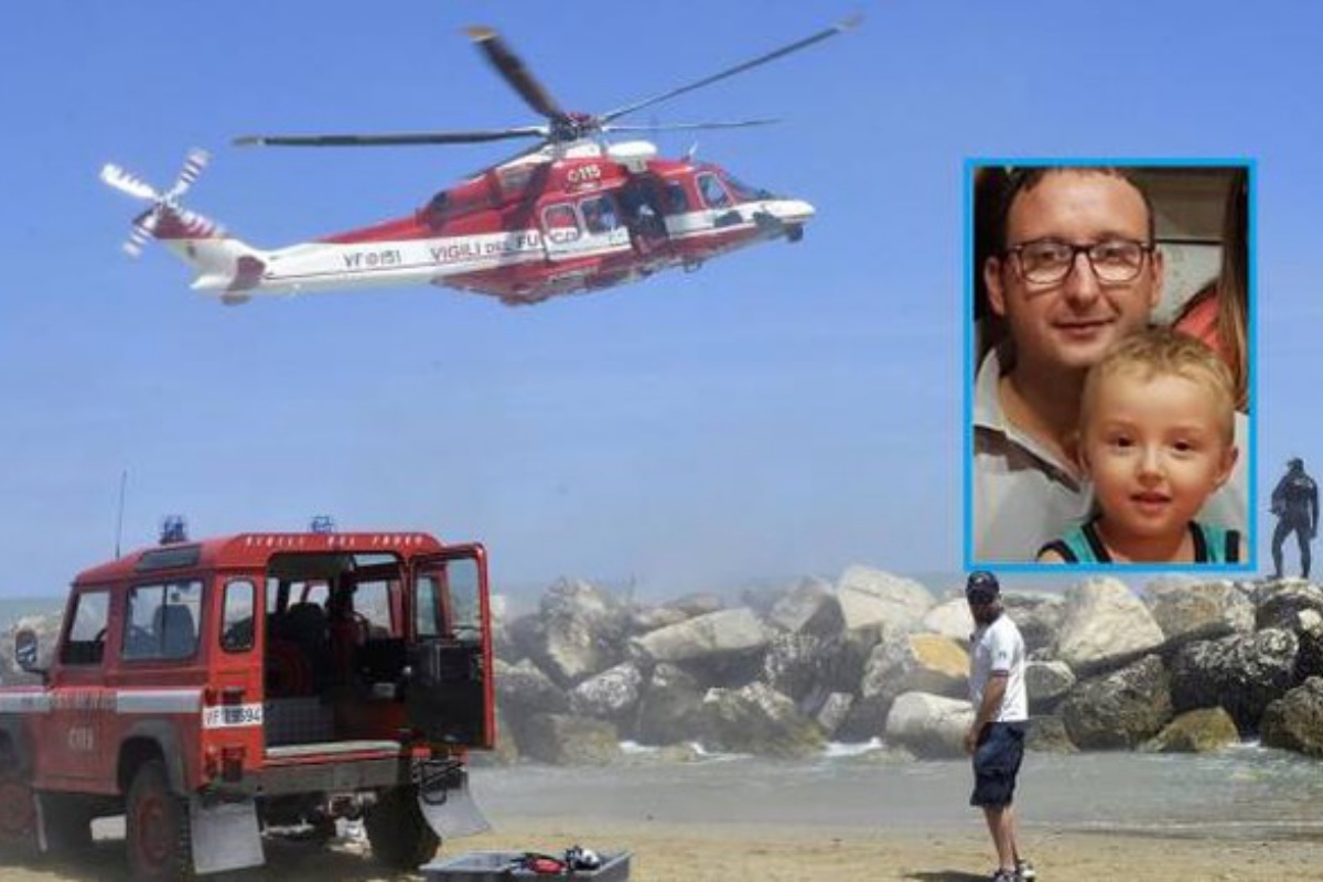 Fano, lo strazio di mamma Stefania dopo la morte del marito Davide e del piccolo Fabio Zandri