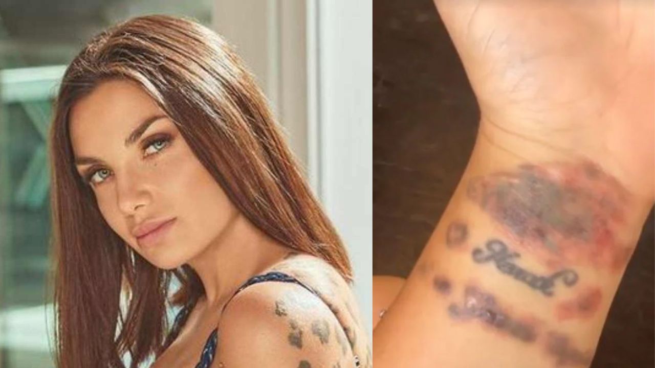Elettra Lamborghini disperata per dei tatuaggi: “Non vanno via”