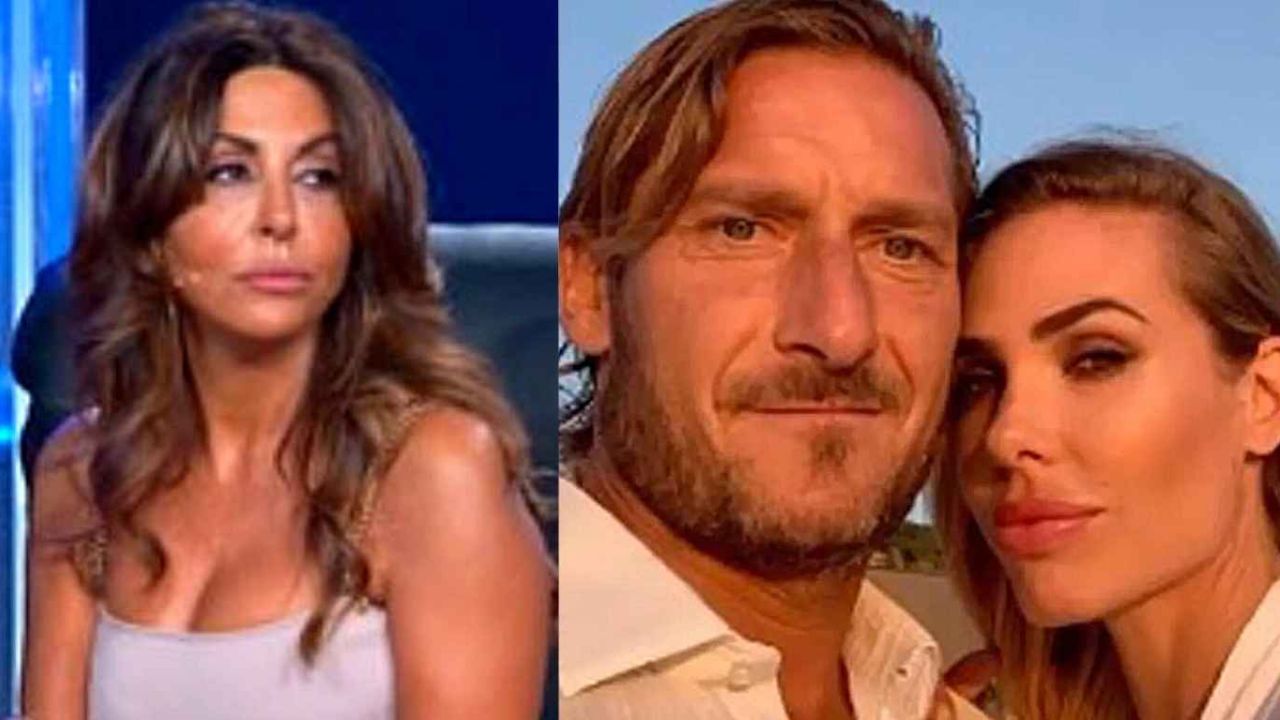 Sabrina Ferilli e Francesco Totti