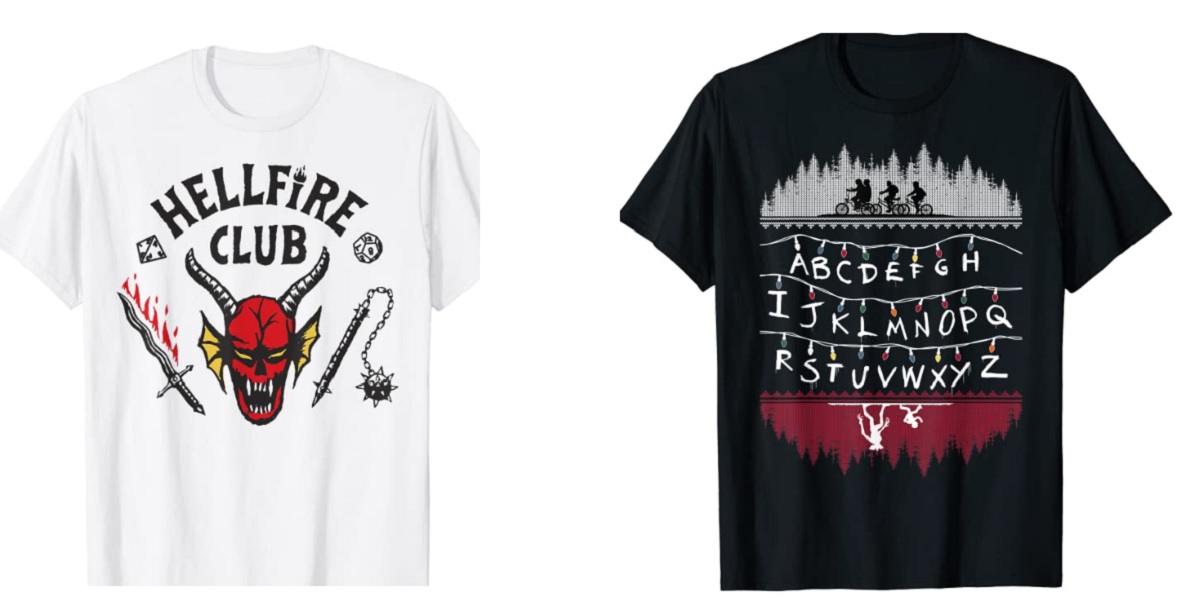 Stranger Things, le t-shirt per celebrare la serie