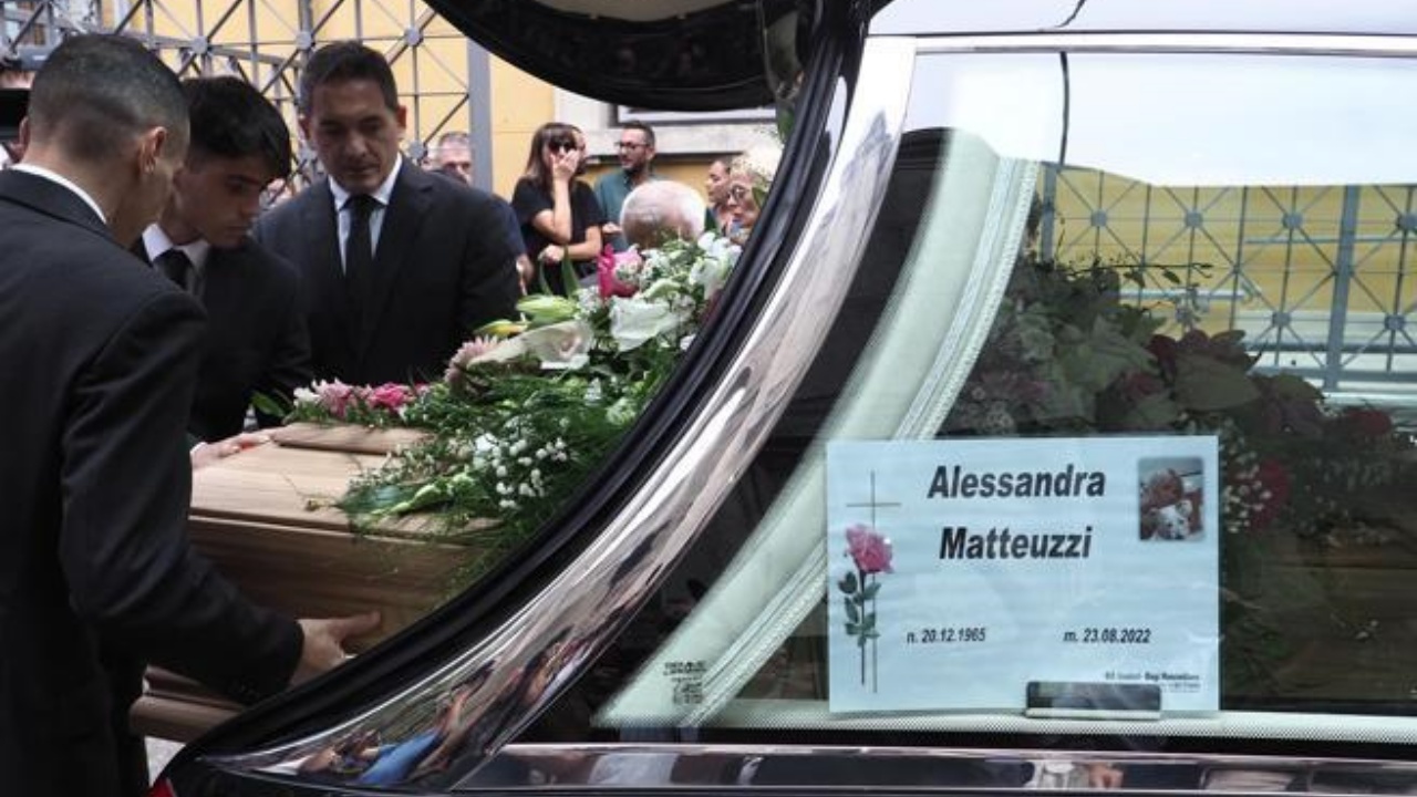 Il funerale di Alessandra Matteuzzi 