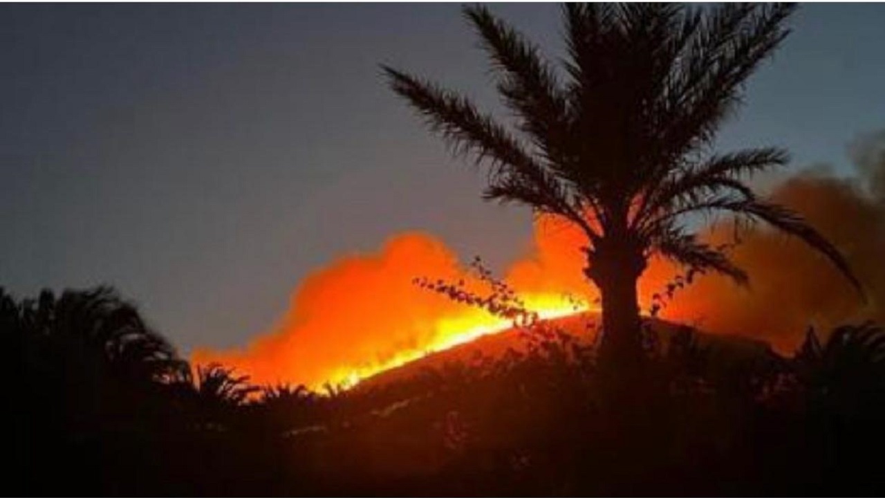 Pantelleria incendio 