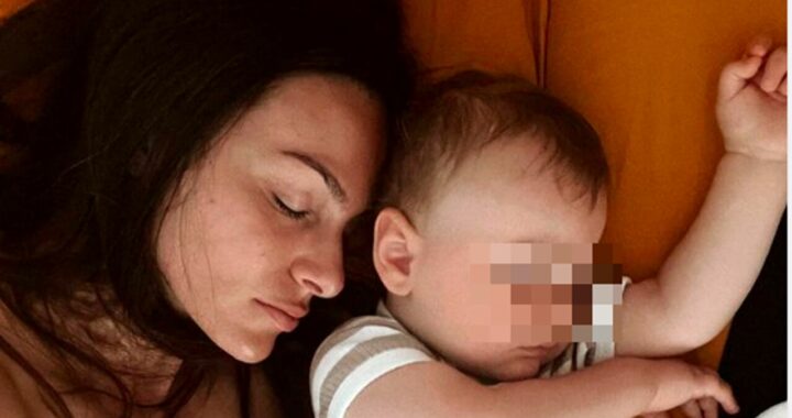 Paola Turani paura per suo figlio