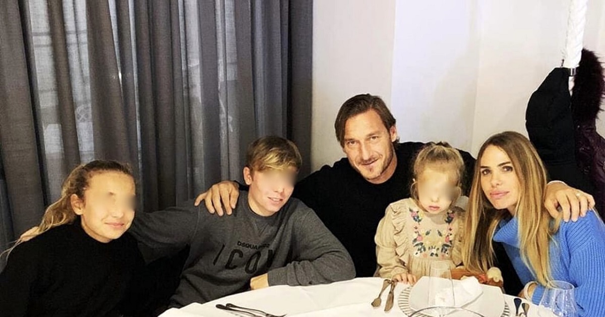 Ilary Blasi e Francesco Totti: con chi hanno deciso di rimanere i figli