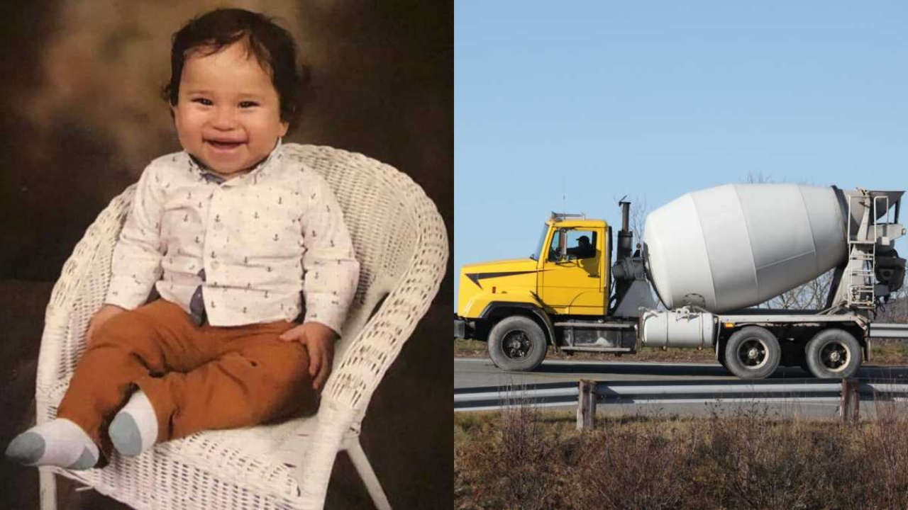 Betoniera precipita su un’auto, il piccolo Nicholas Resendiz è morto a 22 mesi: la sorellina è salva