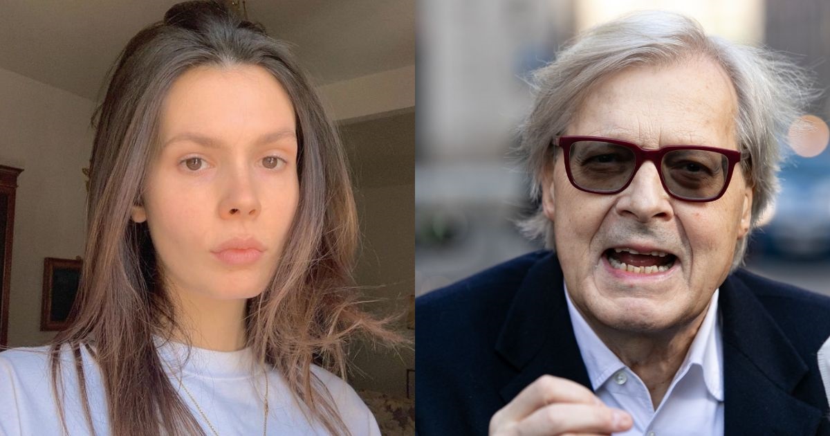 Vittorio Sgarbi and his daughter Evelina at loggerheads