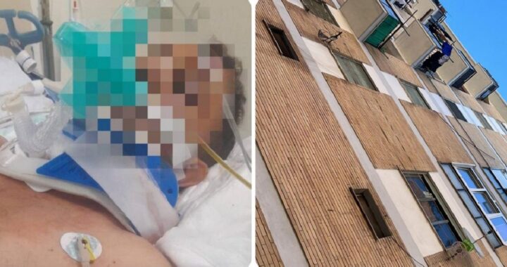 Disabile rom caduto da una finestra a Roma