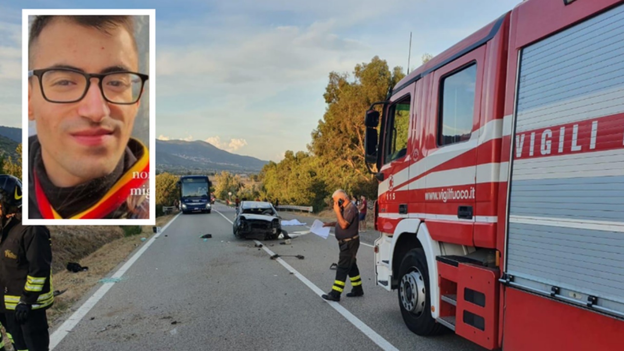 Massimo Uda incidente mortale