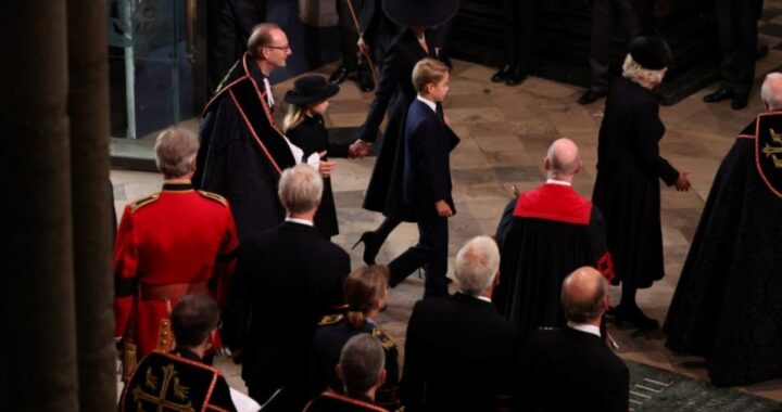 Principe George funerali Regina