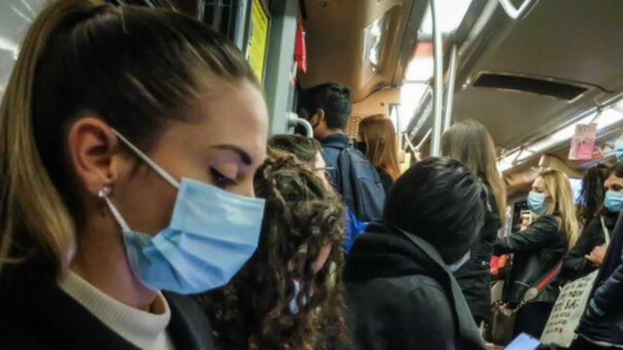 stop for public transport masks