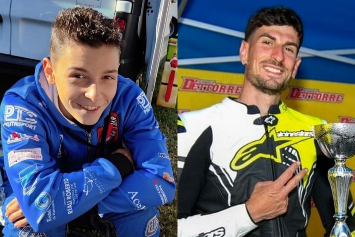 Andrea e Federico morti in moto