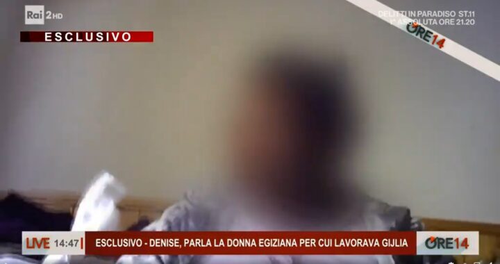 donna egiziana intervista denise pipitone