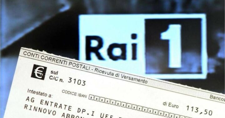 Canone Rai esenzione