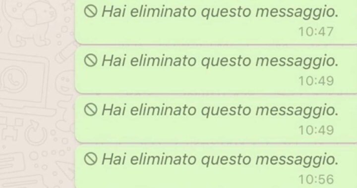Come leggere i messaggi di whatsapp eliminati