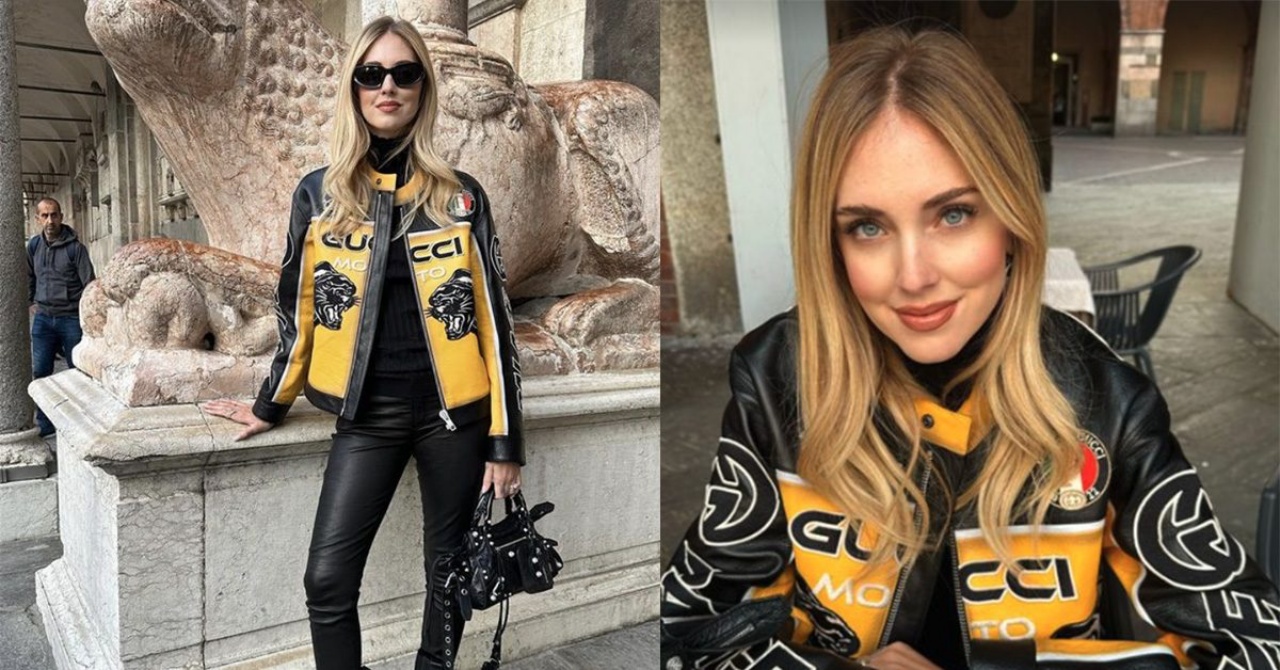 Chiara Ferragni, l’imprenditrice digitale sfoggia la giacca da motociclista extra lusso: ecco quanto costa