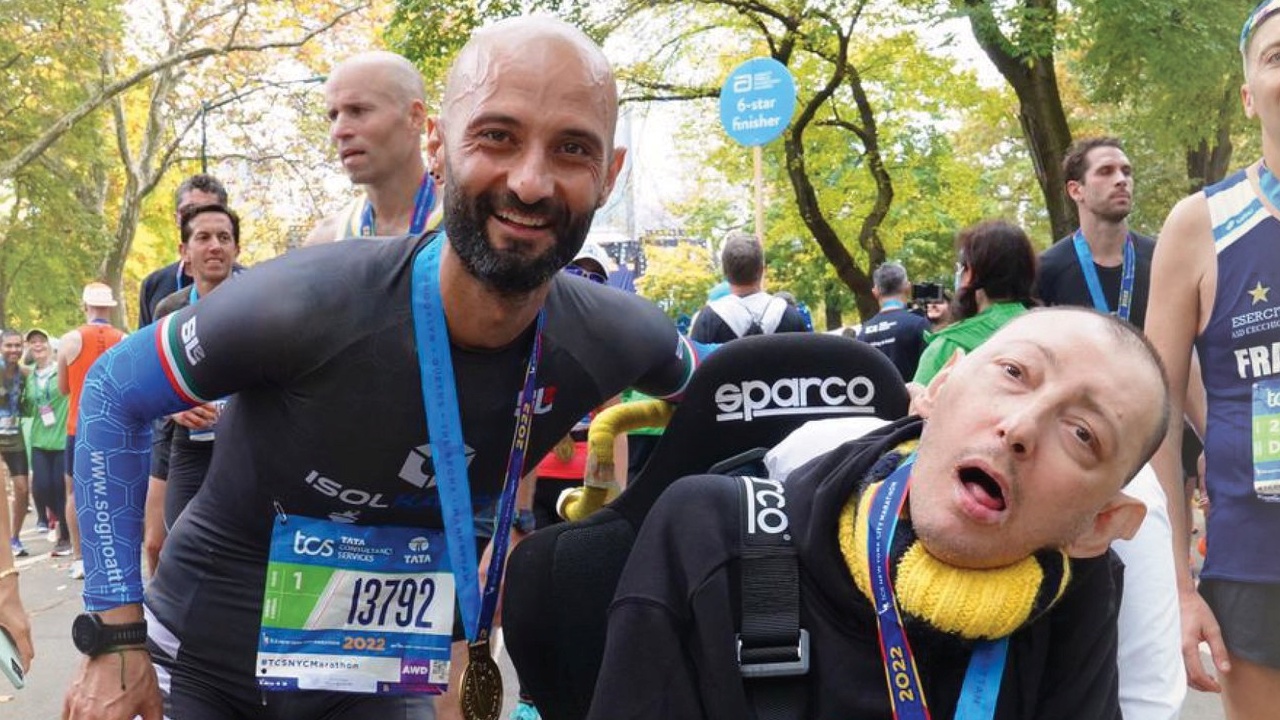 Franco Leo, tetraplegico, morto dopo aver corso la maratona di New York