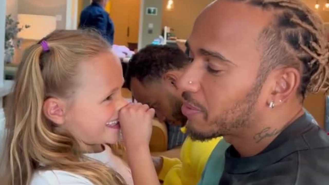 Lewis Hamilton mourning the loss of little Isla